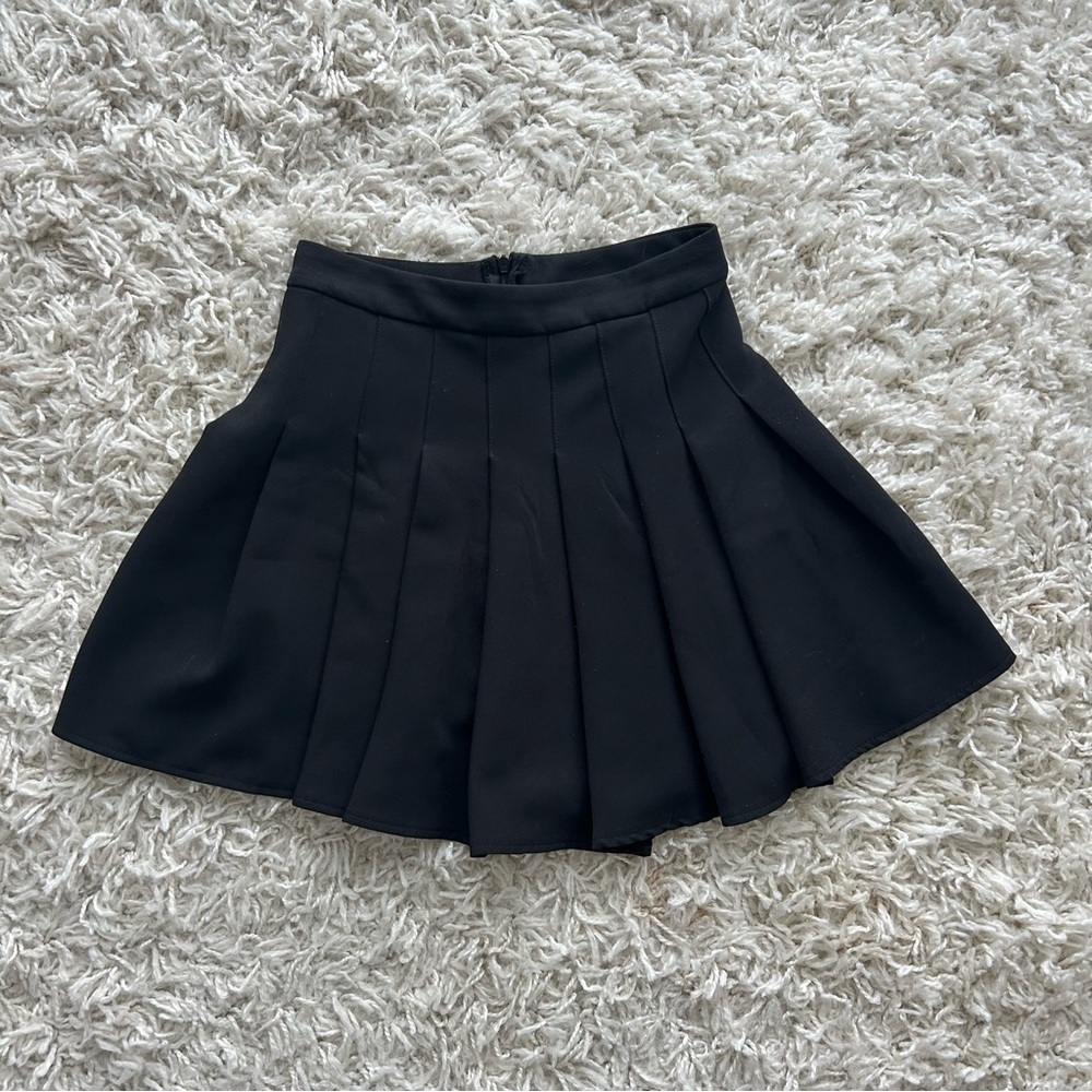 PRINCESS POLLY BLACK MINI SKIRT
